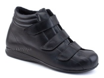 5008-02-1 Плюмекс (Plumex), ботинки для взрослых зимние, натуральная шерсть, кожа, черный, полнота 10 в Санкт-Петербурге