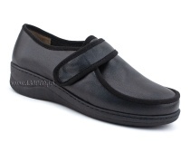 81-22-415/57 Рикосс (Ricoss) туфли для взрослых, кожа, черный, полнота 9 в Санкт-Петербурге
